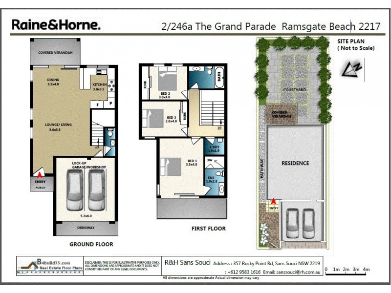 2/246A The Grand Parade, Ramsgate Beach NSW 2217 Floorplan