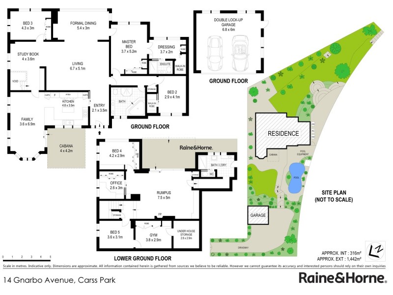 14 Gnarbo Avenue, Carss Park NSW 2221 Floorplan