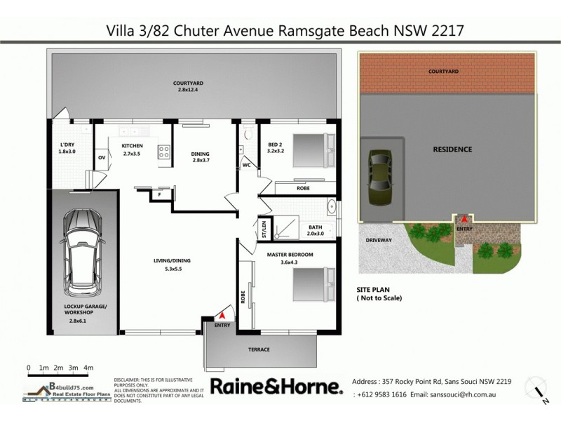 3/82 Chuter Avenue, Ramsgate Beach NSW 2217 Floorplan