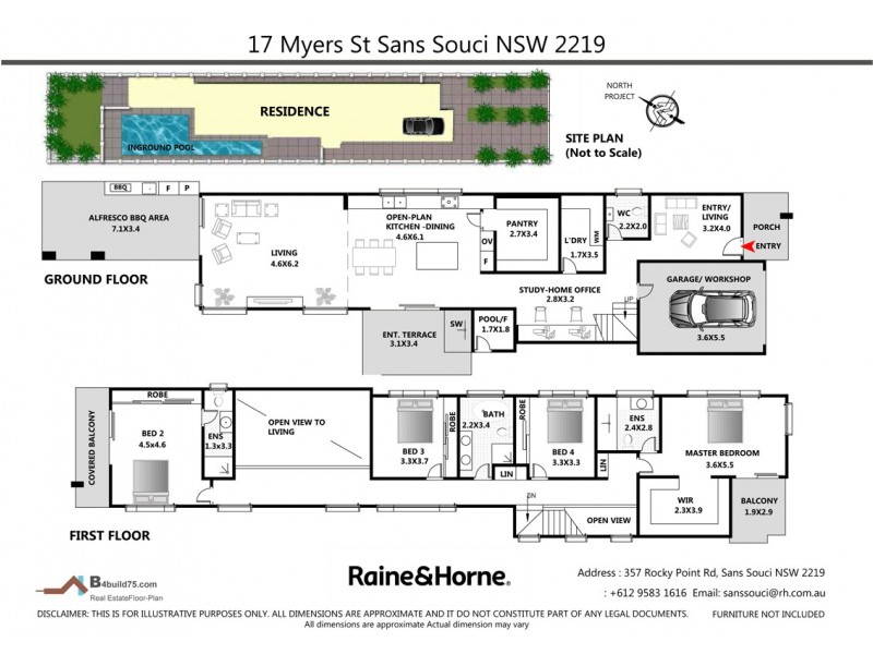 17 Myers Street, Sans Souci NSW 2219 Floorplan