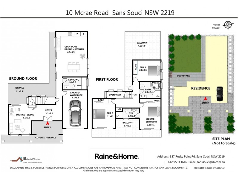 10 McRae Road, Sans Souci NSW 2219 Floorplan