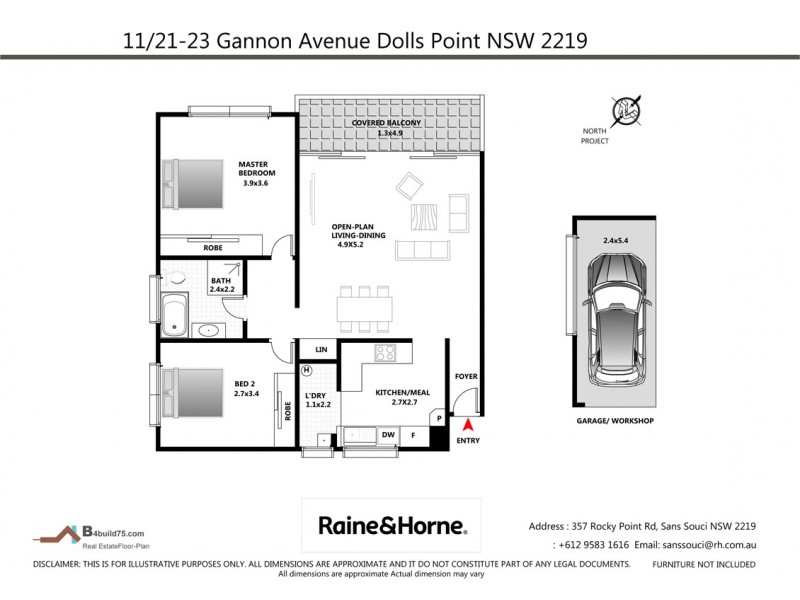 11/21-23 Gannon Avenue, Dolls Point NSW 2219 Floorplan