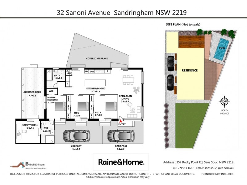 32 Sanoni Avenue, Sandringham NSW 2219 Floorplan