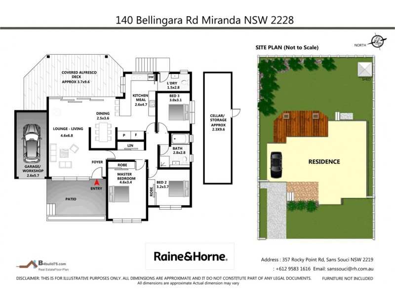 140 Bellingara Road, Miranda NSW 2228 Floorplan