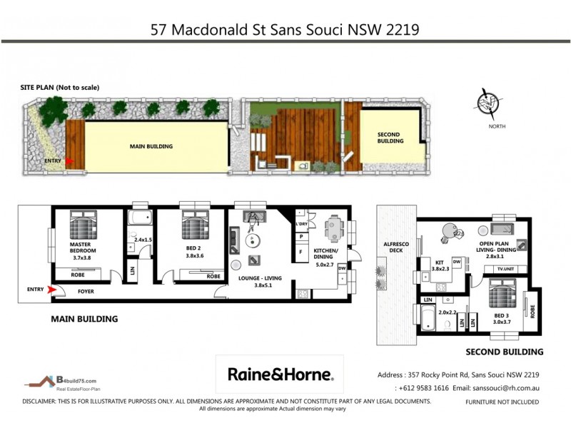 57 Macdonald Street, Sans Souci NSW 2219 Floorplan
