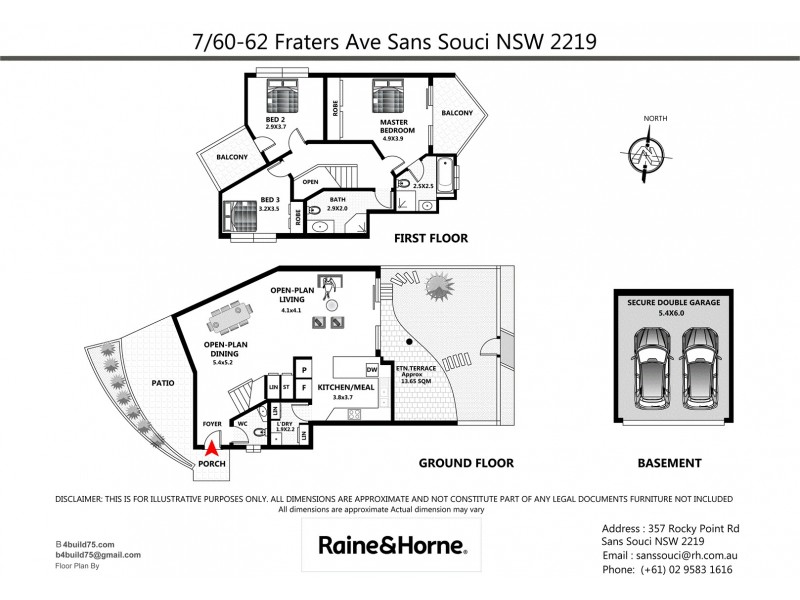 7/60-62 Fraters Avenue, Sans Souci NSW 2219 Floorplan