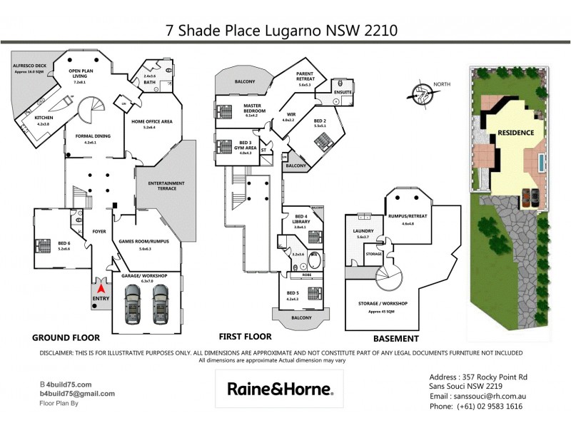 7 Shade Place, Lugarno NSW 2210 Floorplan