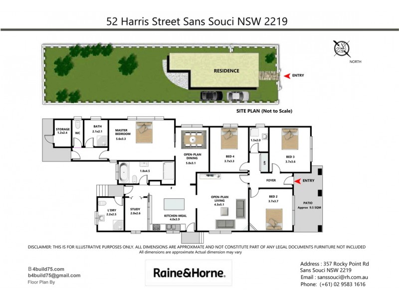 52 Harris Street, Sans Souci NSW 2219 Floorplan