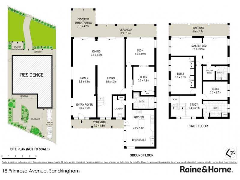 18 Primrose Avenue, Sandringham NSW 2219 Floorplan