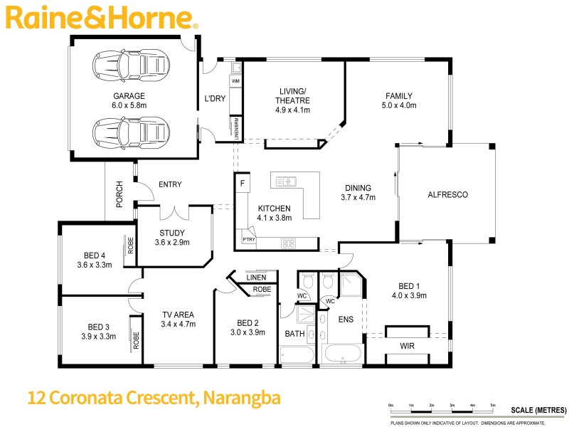 12 CORONATA CRESCENT, Narangba QLD 4504 Floorplan