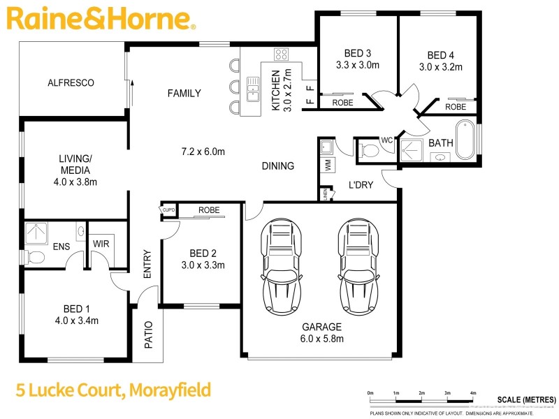 5 LUCKE COURT, Morayfield QLD 4506 Floorplan