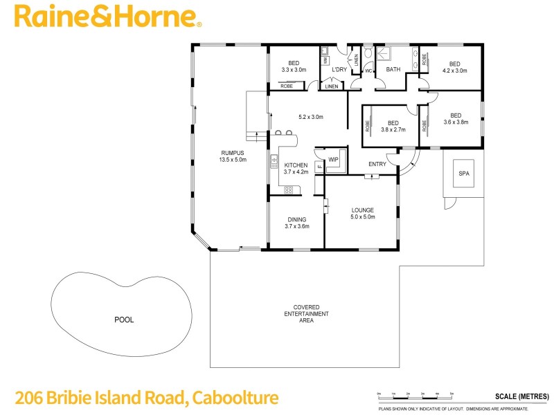206 BRIBIE ISLAND ROAD, Caboolture QLD 4510 Floorplan
