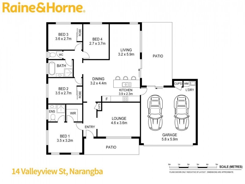 14 VALLEYVIEW STREET, Narangba QLD 4504 Floorplan