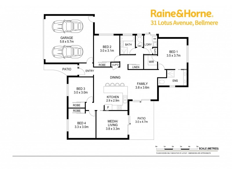 31 LOTUS AVENUE, Bellmere QLD 4510 Floorplan