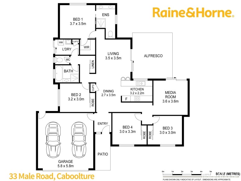 33 Male Road, Caboolture QLD 4510 Floorplan