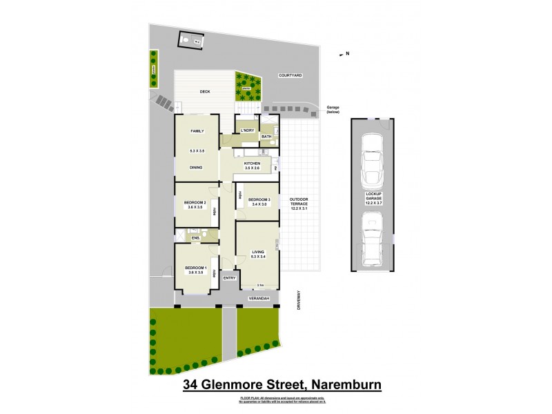 34 Glenmore Street, Naremburn NSW 2065 Floorplan