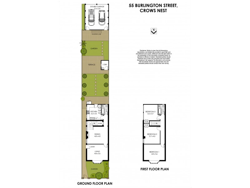 55 Burlington Street, Crows Nest NSW 2065 Floorplan