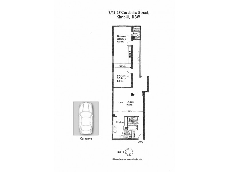 7/11-27 Carabella Street, Kirribilli NSW 2061 Floorplan