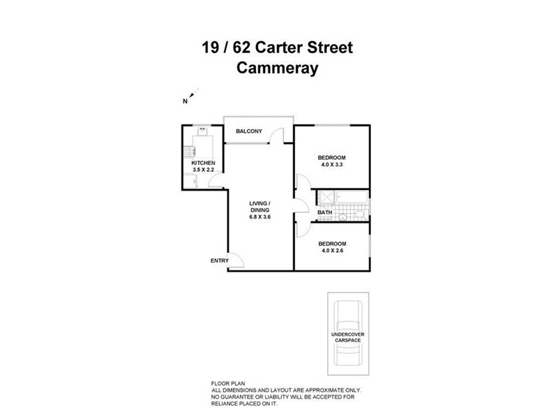 19/62-64 Carter Street, Cammeray NSW 2062 Floorplan