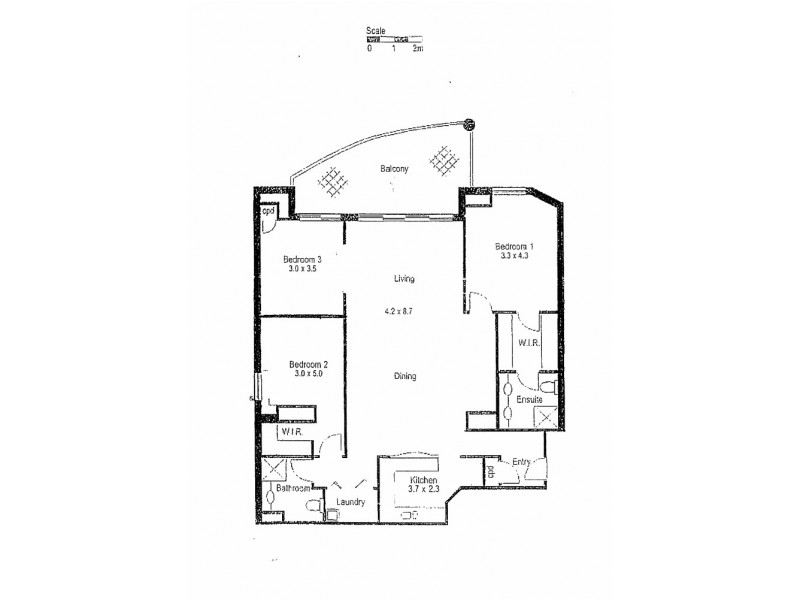 102/110 Alfred Street, Milsons Point NSW 2061 Floorplan