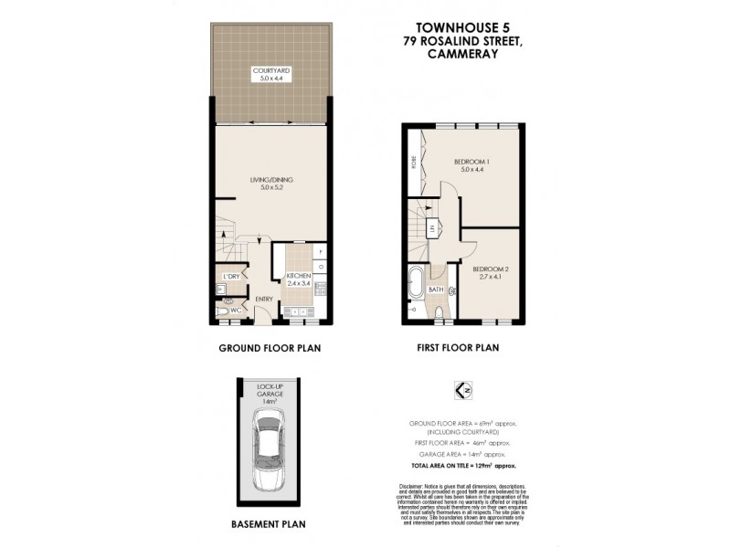 5/79 Rosalind Street, Cammeray NSW 2062 Floorplan