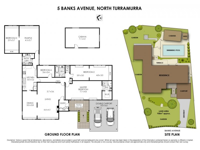 5 Banks Avenue, Turramurra NSW 2074 Floorplan