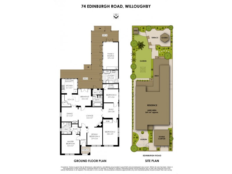 74 Edinburgh Road, Willoughby NSW 2068 Floorplan