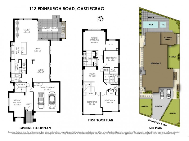 113 Edinburgh Road, Castlecrag NSW 2068 Floorplan