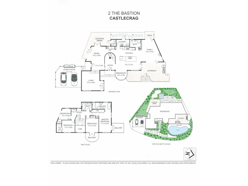 2 The Bastion, Castlecrag NSW 2068 Floorplan