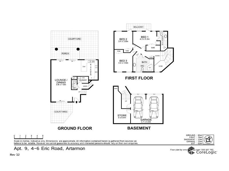 9/4-6 Eric Road, Artarmon NSW 2064 Floorplan