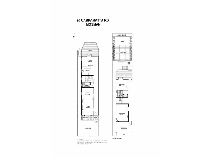 90 Cabramatta Road, Mosman NSW 2088 Floorplan