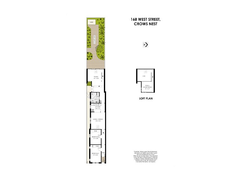 168 West Street, Crows Nest NSW 2065 Floorplan