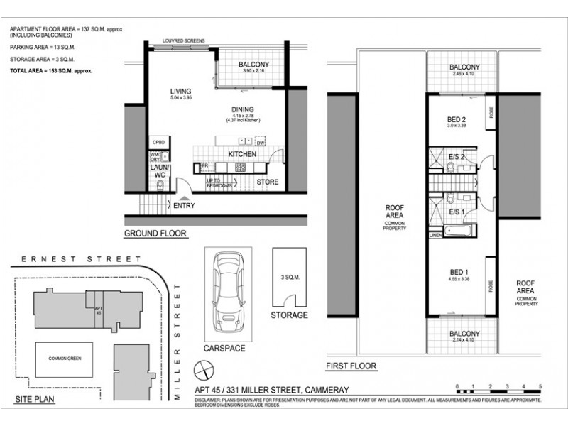 45/331 Miller Street, Cammeray NSW 2062 Floorplan