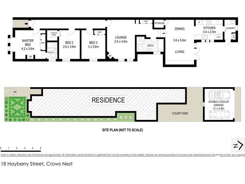 18 Hayberry Street, Crows Nest NSW 2065 Floorplan