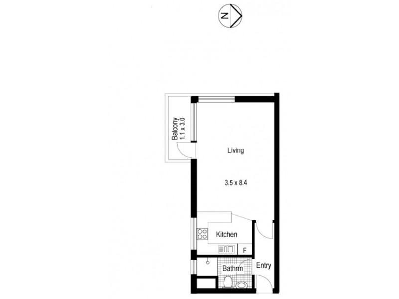 3/1 Spruson Street, Neutral Bay NSW 2089 Floorplan