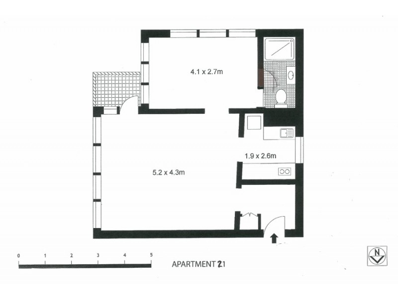 21/2 Parkes Street, Kirribilli NSW 2061 Floorplan