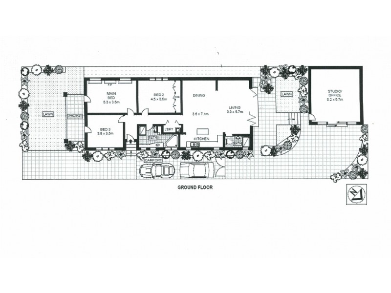 24 Toongarah Road, Waverton NSW 2060 Floorplan