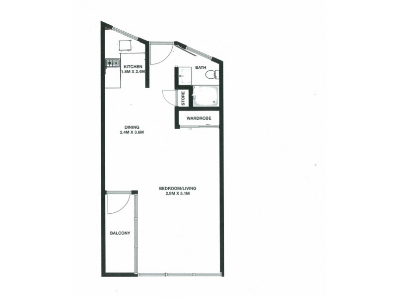 23/2 Parkes Street, Kirribilli NSW 2061 Floorplan