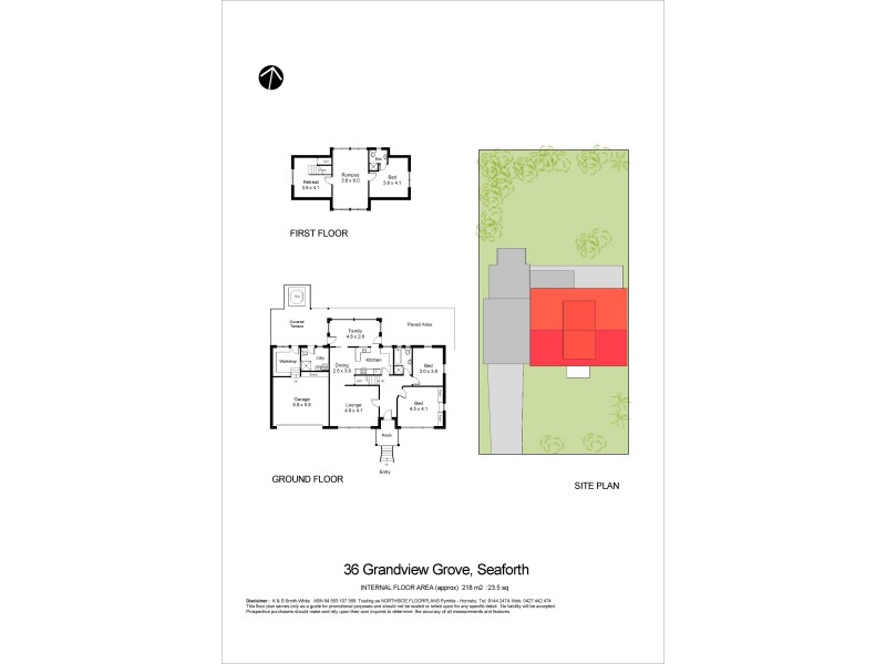 36 Grandview Grove, Seaforth NSW 2092 Floorplan