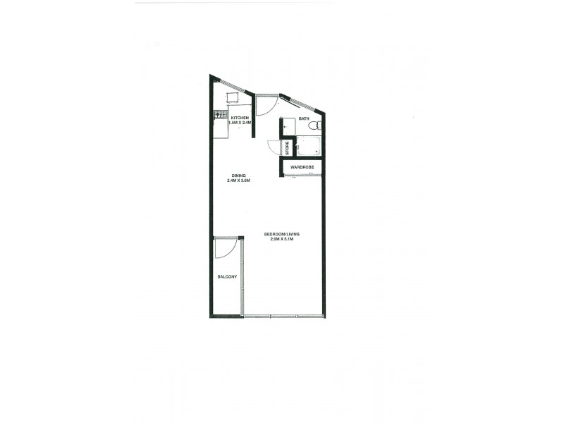 52/2 Parkes Street, Kirribilli NSW 2061 Floorplan