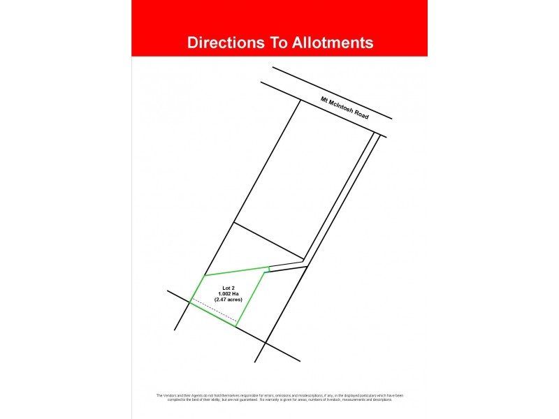 Lot 2 Mt McIntosh Road, Naracoorte SA 5271 Floorplan
