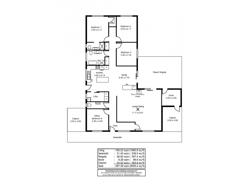 16 Old Caves Road, Naracoorte SA 5271 Floorplan
