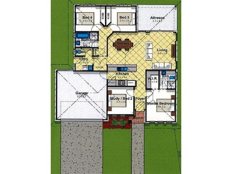 25 Newman Drive, Emerald QLD 4720 Floorplan