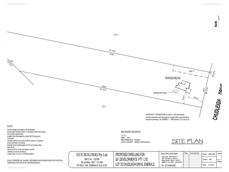 Lot 32 Chudleigh Drive, Echidna Valley, Emerald QLD 4720