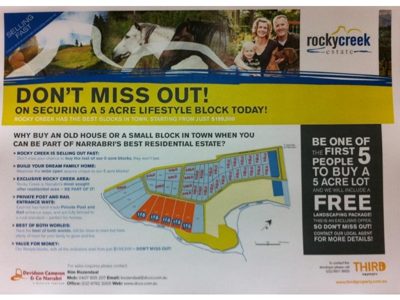 Rocky Creek Estate, Narrabri NSW 2390