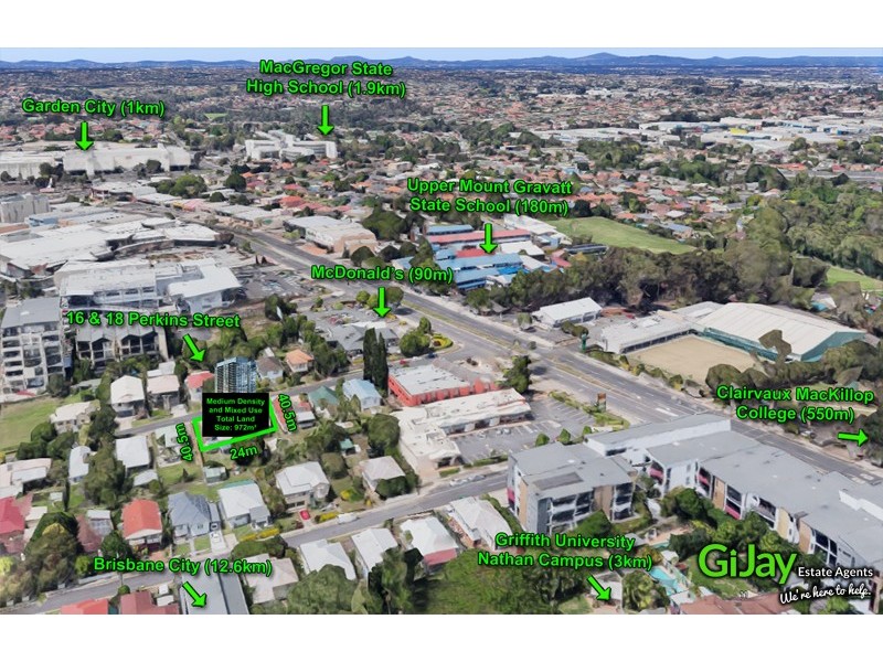 16 and 18 Perkins Street, Upper Mount Gravatt QLD 4122