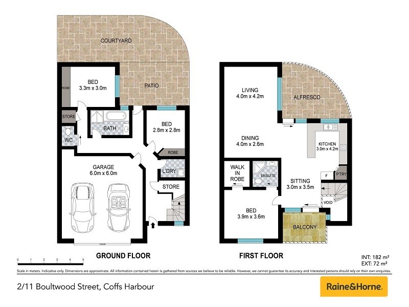 2/11 Boultwood Street, Coffs Harbour NSW 2450 Floorplan