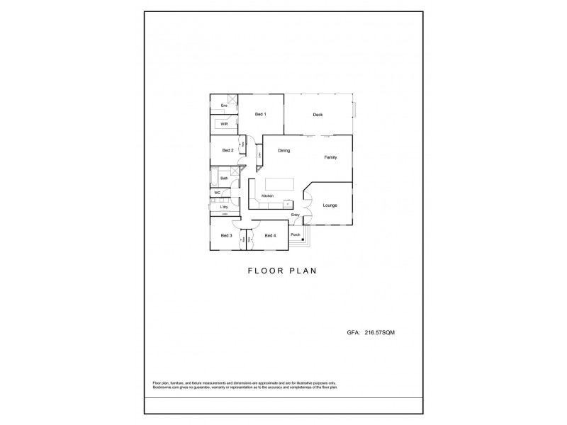 6 Hoffman Street, Dalby QLD 4405 Floorplan