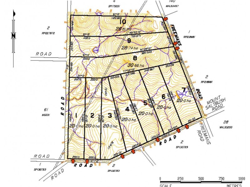Lot 1-5 Mt Saltbush Rd, Roma QLD 4455