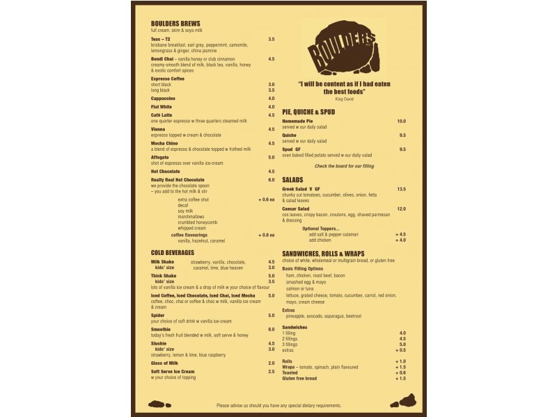 Boulders Coffee Shop, Cunnamulla QLD 4490
